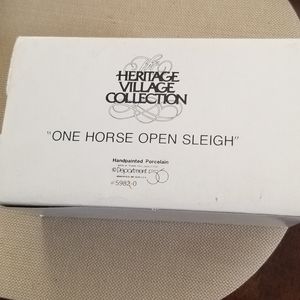 Dept 56 - One Horse Open Sleigh